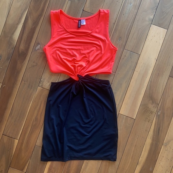 Divided By H&M Cutout Woman Dress Size S - Picture 1 of 8